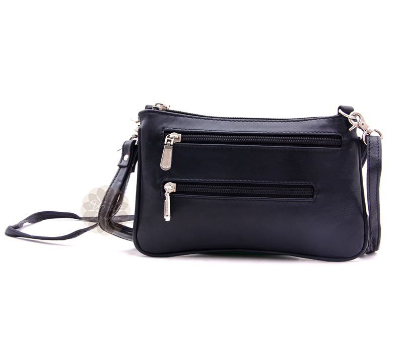 Vogue Crafts & Designs Pvt. Ltd. manufactures Black Roomy Sling Bag at wholesale price.